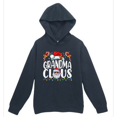 Grandma Claus Christmas Santa Matching Family Xmas Pajamas Urban Pullover Hoodie