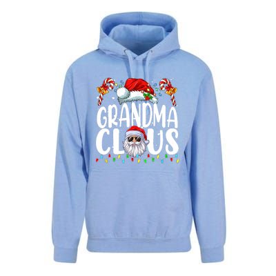 Grandma Claus Christmas Santa Matching Family Xmas Pajamas Unisex Surf Hoodie