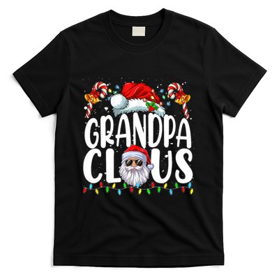 Grandpa Claus Christmas Santa Matching Family Xmas Pajamas T-Shirt