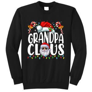 Grandpa Claus Christmas Santa Matching Family Xmas Pajamas Tall Sweatshirt