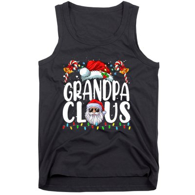 Grandpa Claus Christmas Santa Matching Family Xmas Pajamas Tank Top