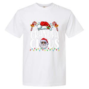 Grandpa Claus Christmas Santa Matching Family Xmas Pajamas Garment-Dyed Heavyweight T-Shirt