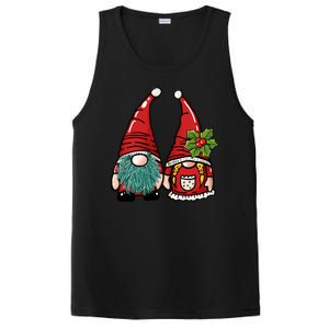 Gnome Christmas Cute Holiday PosiCharge Competitor Tank