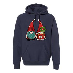 Gnome Christmas Cute Holiday Premium Hoodie