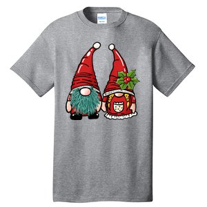 Gnome Christmas Cute Holiday Tall T-Shirt