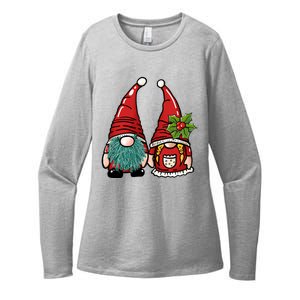 Gnome Christmas Cute Holiday Womens CVC Long Sleeve Shirt