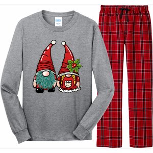 Gnome Christmas Cute Holiday Long Sleeve Pajama Set