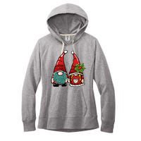 Gnome Christmas Cute Holiday Women's Fleece Hoodie