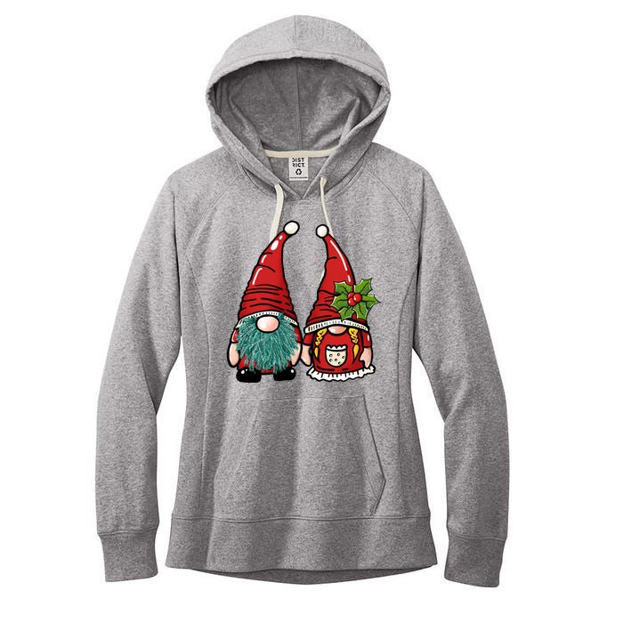 Gnome Christmas Cute Holiday Women's Fleece Hoodie