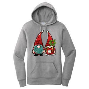 Gnome Christmas Cute Holiday Women's Pullover Hoodie