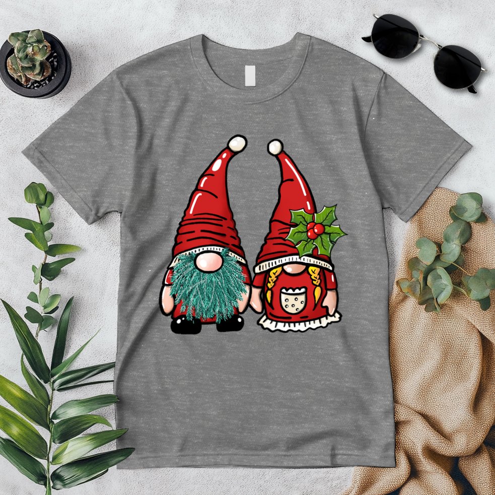 Gnome Christmas Cute Holiday Premium T-Shirt