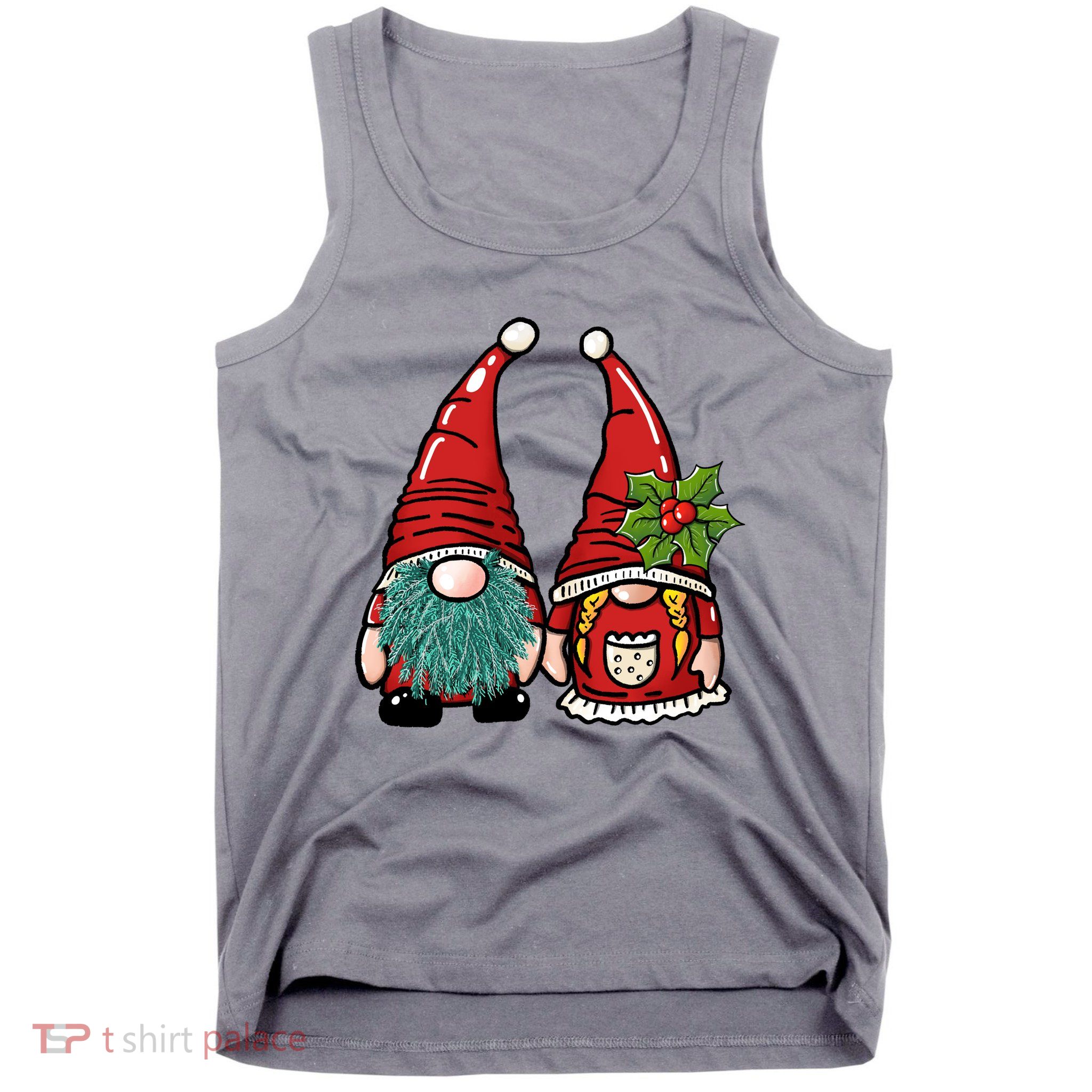 Gnome Christmas Cute Holiday Tank Top