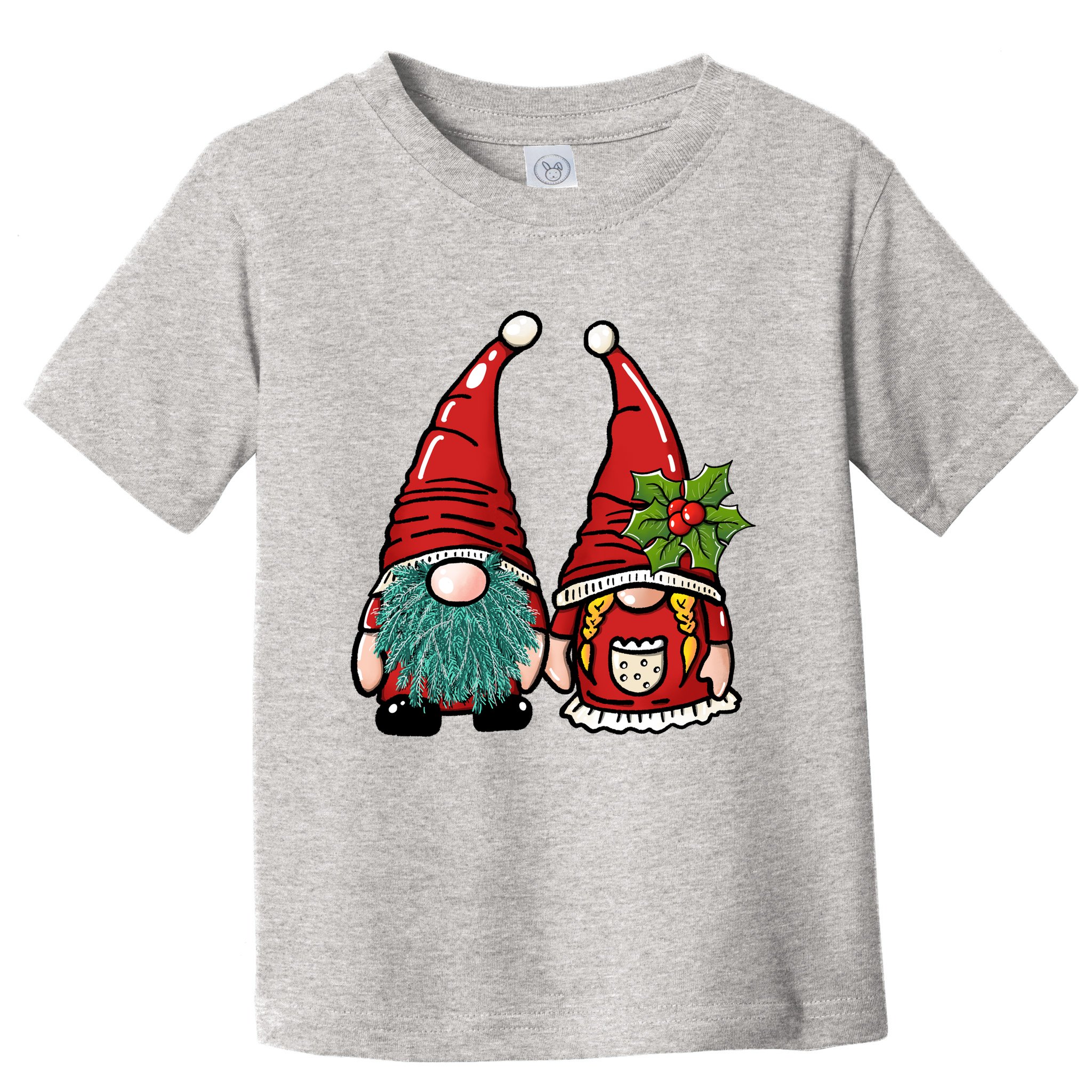 Gnome Christmas Cute Holiday Toddler T-Shirt