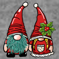 Gnome Christmas Cute Holiday Toddler T-Shirt