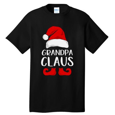 Grandpa Claus Christmas Papa Santa, Cute Christmas, Funny Christmas, Papa Claus Tall T-Shirt