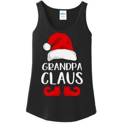 Grandpa Claus Christmas Papa Santa, Cute Christmas, Funny Christmas, Papa Claus Ladies Essential Tank