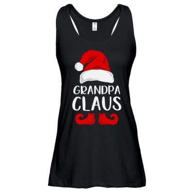 Grandpa Claus Christmas Papa Santa, Cute Christmas, Funny Christmas, Papa Claus Ladies Essential Flowy Tank