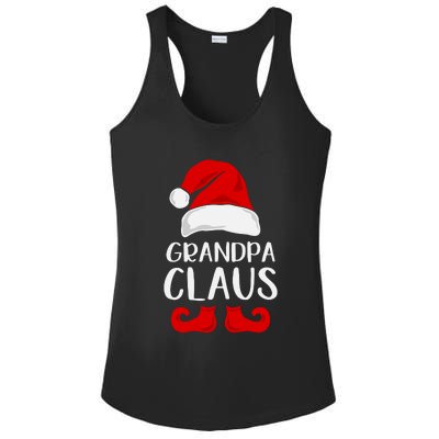 Grandpa Claus Christmas Papa Santa, Cute Christmas, Funny Christmas, Papa Claus Ladies PosiCharge Competitor Racerback Tank