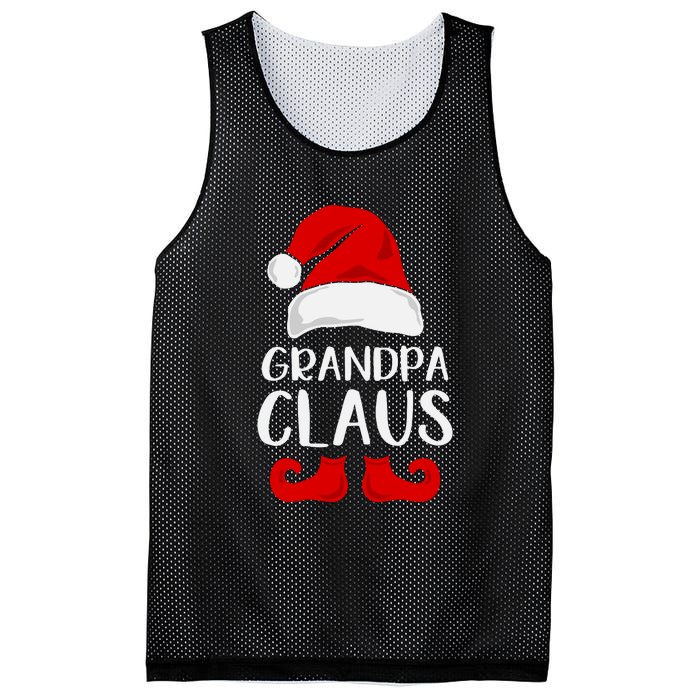 Grandpa Claus Christmas Papa Santa, Cute Christmas, Funny Christmas, Papa Claus Mesh Reversible Basketball Jersey Tank