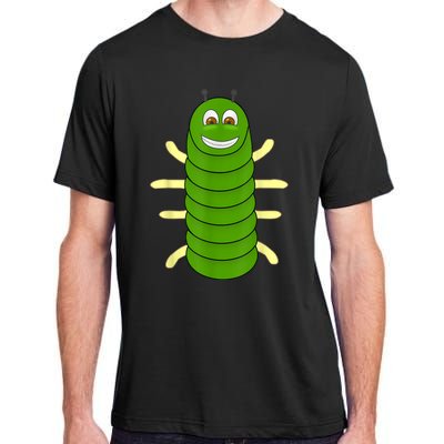 Green Caterpillar Character Cute Animal Halloween Costume Adult ChromaSoft Performance T-Shirt