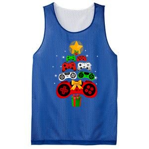 Gaming Controller Christmas Tree Decorations Gamers Xmas Pjs Gift Mesh Reversible Basketball Jersey Tank