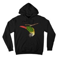 Green Cheek Conure Parrot Bird Conure Hoodie