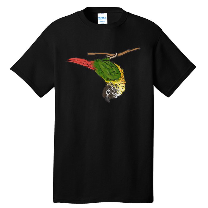 Green Cheek Conure Parrot Bird Conure Tall T-Shirt