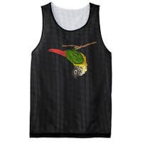 Green Cheek Conure Parrot Bird Conure Mesh Reversible Basketball Jersey Tank