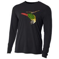 Green Cheek Conure Parrot Bird Conure Cooling Performance Long Sleeve Crew