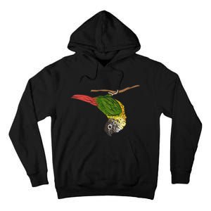 Green Cheek Conure Parrot Bird Conure Tall Hoodie