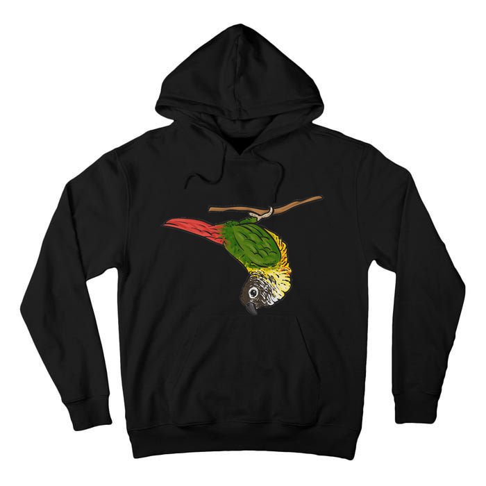 Green Cheek Conure Parrot Bird Conure Tall Hoodie