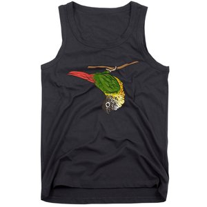 Green Cheek Conure Parrot Bird Conure Tank Top