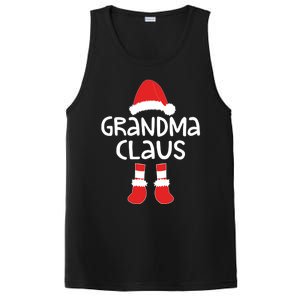 Grandma Claus Cute Gift Matching Christmas Costume Funny Gift Cool Gift PosiCharge Competitor Tank