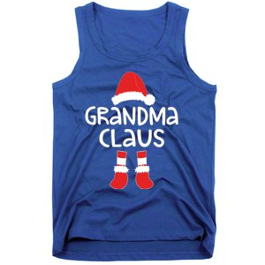 Grandma Claus Cute Gift Matching Christmas Costume Funny Gift Cool Gift Tank Top