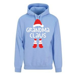 Grandma Claus Cute Gift Matching Christmas Costume Funny Gift Cool Gift Unisex Surf Hoodie