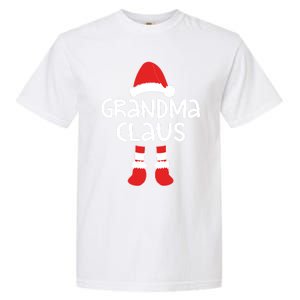 Grandma Claus Cute Gift Matching Christmas Costume Funny Gift Cool Gift Garment-Dyed Heavyweight T-Shirt