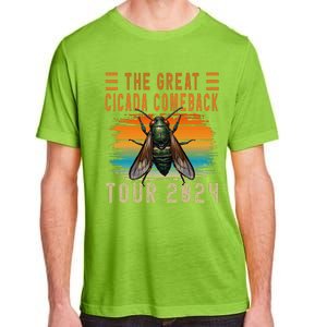 Great Cicada Comeback 2024 Adult ChromaSoft Performance T-Shirt