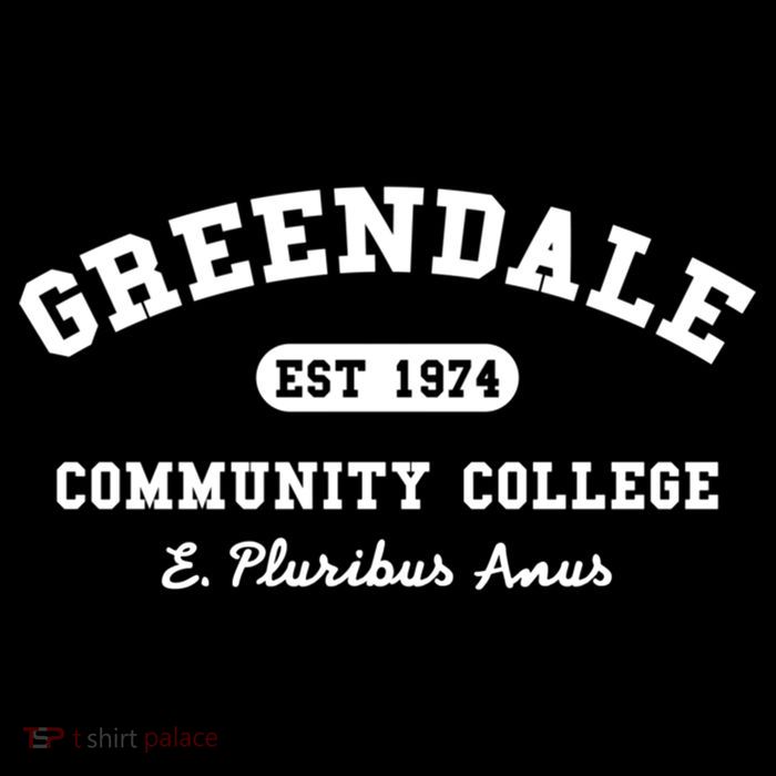 Greendale Community College E Pluribus Anus Gift Youth Performance Sprint T-Shirt