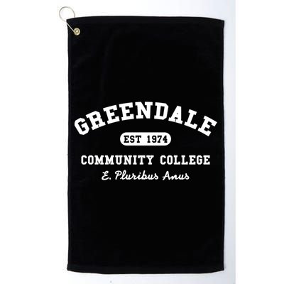 Greendale Community College E Pluribus Anus Gift Golf Towel
