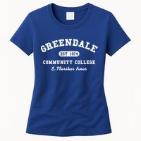 Greendale Community College E Pluribus Anus Gift Womens T-Shirt