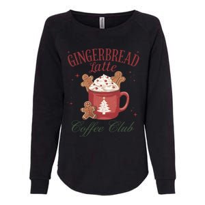 Gingerbread Coffee Christmas Holiday Season Xmas Gift Womens California Wash Sweatshirt