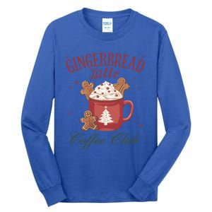 Gingerbread Coffee Christmas Holiday Season Xmas Gift Tall Long Sleeve T-Shirt