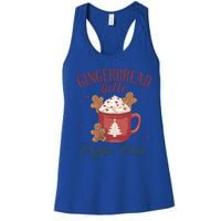 Gingerbread Coffee Christmas Holiday Season Xmas Gift Women's Racerback Tank