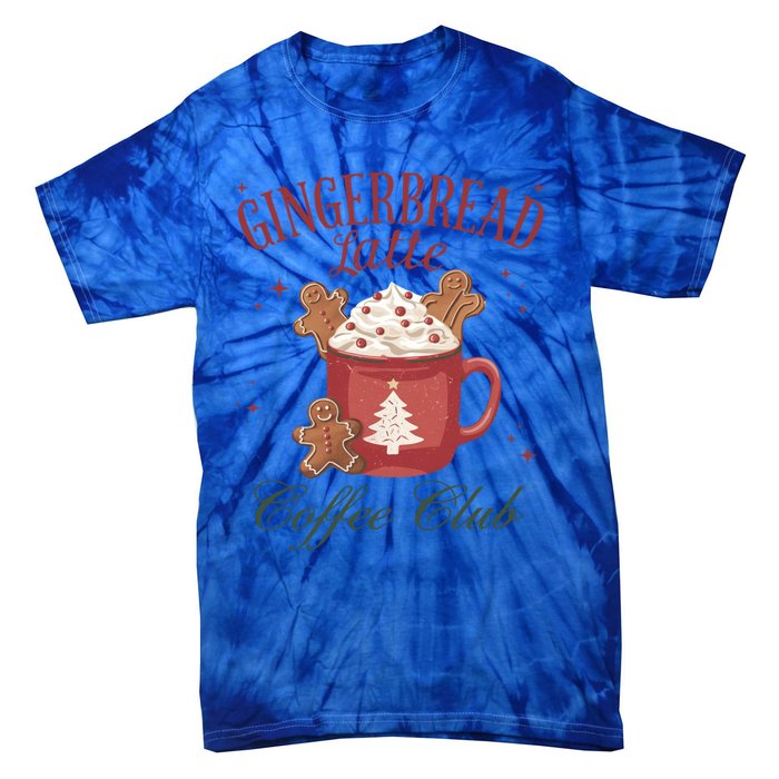 Gingerbread Coffee Christmas Holiday Season Xmas Gift Tie-Dye T-Shirt