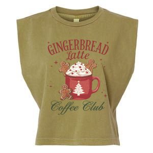 Gingerbread Coffee Christmas Holiday Season Xmas Gift Garment-Dyed Women's Muscle Tee