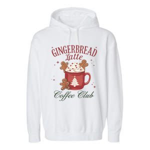 Gingerbread Coffee Christmas Holiday Season Xmas Gift Garment-Dyed Fleece Hoodie