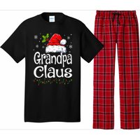 Grandpa Claus Christmas Lights Pajama Family Matching Pajama Set