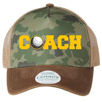 Golf Coach Cute Gift Legacy Tie Dye Trucker Hat