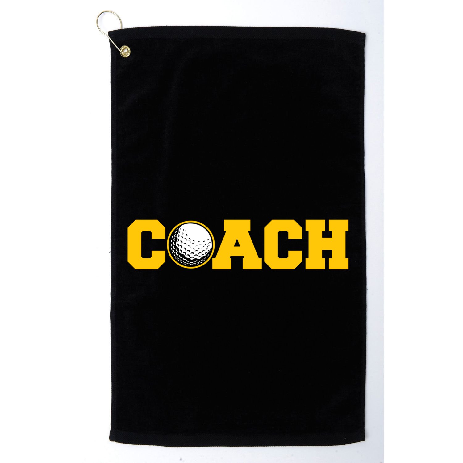 Golf Coach Cute Gift Golf Towel