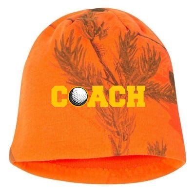 Golf Coach Cute Gift Kati - Camo Knit Beanie